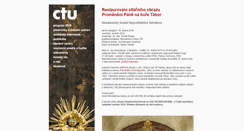 Desktop Screenshot of ctu-uk.cz
